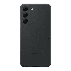 SAMSUNG Galaxy S22 5G SM-S901, Szilikon tok, fekete, gyári (RS114501)