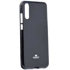 Mercury Apple iPhone 12 Pro Max, Szilikon tok, Goospery, csillámporos, fekete (93539)