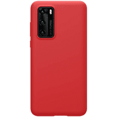 Nillkin Huawei P40, Szilikon tok, gumírozott, Flex Pure, piros (RS95477)