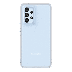SAMSUNG Galaxy A53 5G SM-A536U, Szilikon tok, átlátszó, gyári (RS114600)