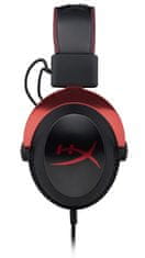 HP HyperX Cloud II - Pro gaming headset piros színben