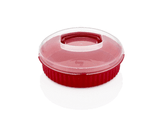 RAMIZ Süti/ torta doboz kényelmes füllel ellátva piros színben