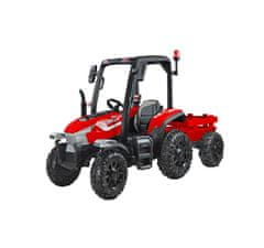 RAMIZ Ramiz traktor pótkocsival és jelzőlámpával piros színben