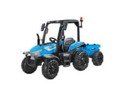 RAMIZ Ramiz traktor pótkocsival és jelzőlámpával kék színben