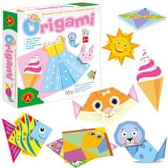 RAMIZ Alexander első origami készlet színes, mintás lapokkal