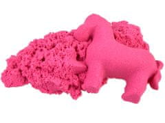 RAMIZ Tuban színes kinektikus homok szett műanyag állatos formákkal