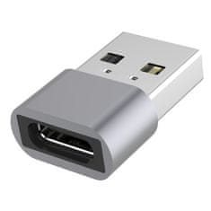 PremiumCord Alumínium USB C csatlakozó - USB2.0 A csatlakozó adapter