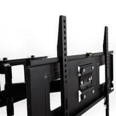 tectake Lehajtható és forgatható TV konzol 32-65" 120kg-ig