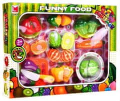 RAMIZ Gyerekjáték zöldségkészlet, Lima, Multicolor, 16 kiegészítő, 3 év+