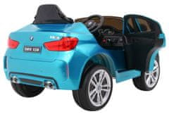 RAMIZ BMW X6M kék színű elektromos kisautó
