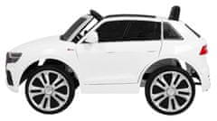 RAMIZ Autokids gyermek elektromos autó, Audi Q8, fehér