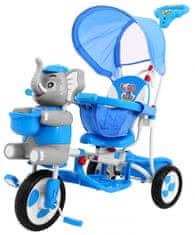 RAMIZ Tricikli elefántos- kék színben