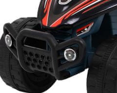 RAMIZ Novokids Mini Monster elektromos ATV akkumulátorral gyerekeknek, hossza 70 cm, 3-6 év, max 30 kg, 6V, fekete