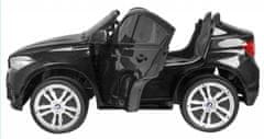 RAMIZ BMW X6 XXL elektromos kisautó - fekete színben