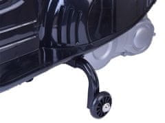 RAMIZ Retro Vespa robogó gyerek elektromos motorkerékpár - fekete színű