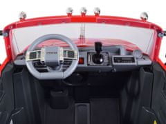 RAMIZ Mack kétszemélyes billenőplatós teherautó piros színben