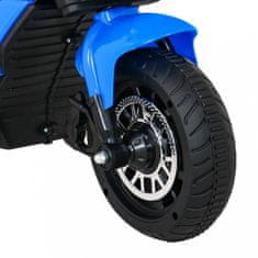RAMIZ Erős, turista elektromos gyerek kék motorbicikli - 3 kerekű