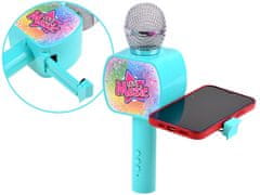 RAMIZ Kék színű bluetooth-os vezeték nélküli mikrofon hangszóróval