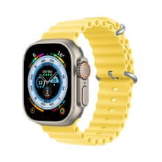 Dux Ducis Strap szíj Apple Watch 42/44/45mm, yellow