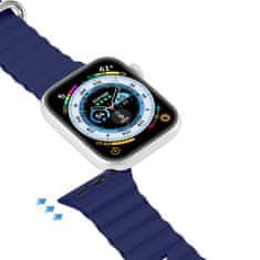 Dux Ducis Strap szíj Apple Watch 38/40/41mm, navy blue