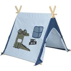 HOMESTYLING Gyerek sátor 101x106x106 cm kék KO-HZ1992820