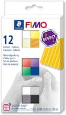 FIMO készlet 12 szín x 25 g - Effect