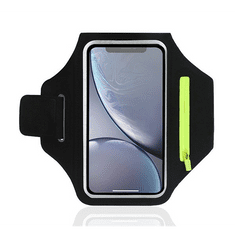 gigapack Tok álló (univerzális, karpánt, sportoláshoz, 6.5" méret + bankkártya tartó) FEKETE [Sony Xperia 5 III (XQBQ62)]
