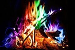 United Entertainment 10 db-os tűzzsákos készlet a varázslatos lángokhoz a kandallóban - Misztikus tűz