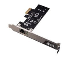 Akasa 2.5 Gigabit PCIe hálózati kártya