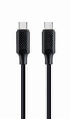 Gembird CABLEXPERT USB PD (Power Delivery) kábel, 60W, Type-C Type-C kábel (CM/CM), 1,5m, adat és tápellátás, fekete színű