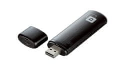 D-Link DWA-182 vezeték nélküli AC DualBand USB adapter