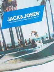 Jack&Jones Férfi póló JJGEM Regular Fit 12221007 White (Méret S)