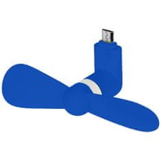 TKG Micro USB ventilátor - Kék