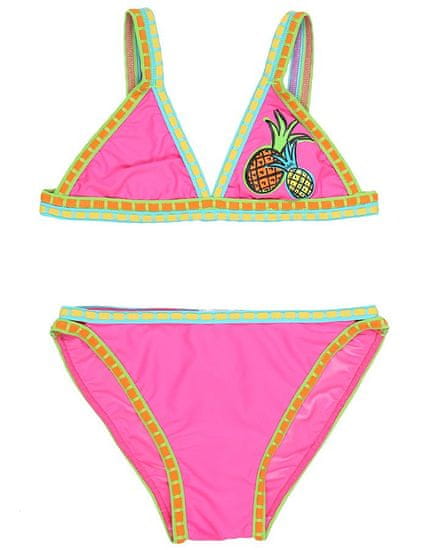 Boboli Ananász mintás pink bikini