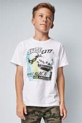 Next póló Skate City fehér 15 év (170 cm)
