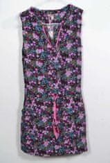 Boboli nyári ruha színes virágos 7 év (122 cm)