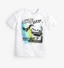Next póló Skate City fehér 5-6 év (116 cm)