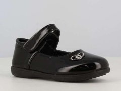 SPROX Fekete csinos szíves cipő 33