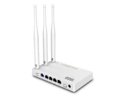 Netis STONET by WF2409E AP/Router / 4x LAN / 1x WAN / 802.11b/g/n / 2.4GHz / 3x5dB antenna