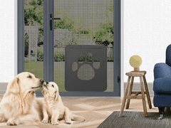 Kétirányú nyílás háziállatok számára - kutya vagy macska bejárati ajtó 29x24cm