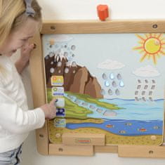 Masterkidz Montessori oktatási vízforgató tábla