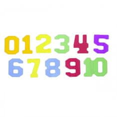 Masterkidz átlátszó számok és betűk 38 db. Montessori