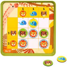 Tooky Toy Sudoku játék gyerekeknek Forest verzió