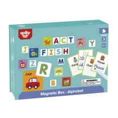 Tooky Toy Puzzles Montessori ábécé puzzle a betűket írni tanuló gyermekek számára 151 el.