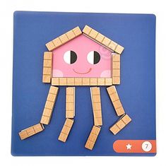 Tooky Toy Puzzle játék Puzzle Puzzle mágneses blokkok gyerekeknek 49 el.