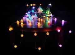 BOT BOT Smart LED karácsonyi és party lánc Fairy SL1 10 méter Tuya RGB WiFi és BT