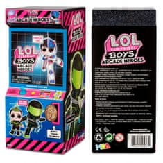 MGA L.O.L Surprise Boys Arcade Heroes Gear Guy játékgép baba