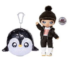MGA Na! Na! Na! Surprise Sparkle - Andre the Avalanche baba és pingvin egy konfettilufiban Sequin Pom sorozat