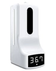 XtendLan XL-WMT-K9 Fertőtlenítőszer-adagoló és emberi testhőmérő figyelmeztetővel, falra szerelve