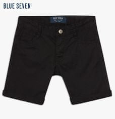 Blue Seven zsebes pamut short fekete 16 év (176 cm)